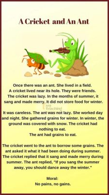  The Ant and the Grasshopper - ธรรมะจากผึ้งกับตั๊กแตนยักษ์ในยุคศตวรรษที่ 7!